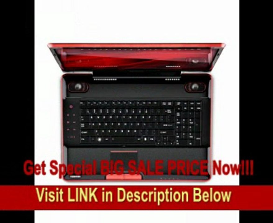 BEST BUY Toshiba Qosmio X505-Q880 TruBrite 18.4-Inch Gaming Laptop (Black/Red)