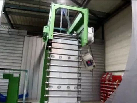 CONVOYEUR A COPEAUX - MONTAGE TAPIS