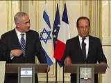 Hollande/Netanyahu sur Mahmoud Abbas