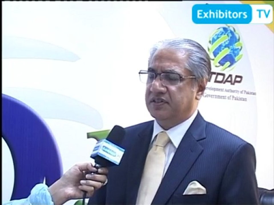 Mr. Tahir Raza Naqvi, Chief Executive - TDAP  spoke with Exhibitors TV @ Expo Pakistan 2012)