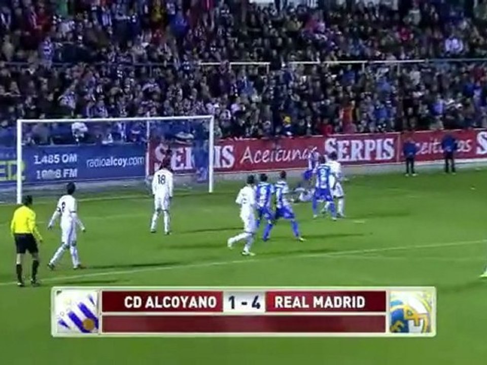 Alcoyano 1 Madrid 4