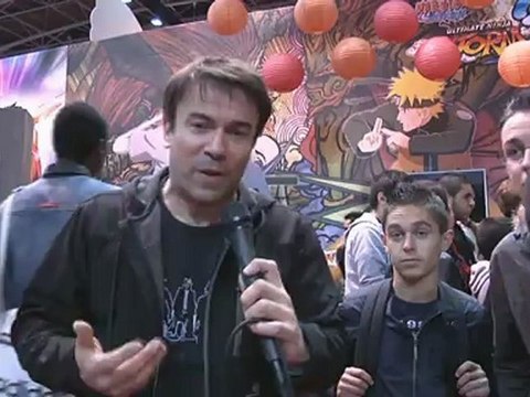 PGW 2012 : Franck Guillaume au stand de Naruto Ultimate Ninja Storm 3 (Partie 1/2)