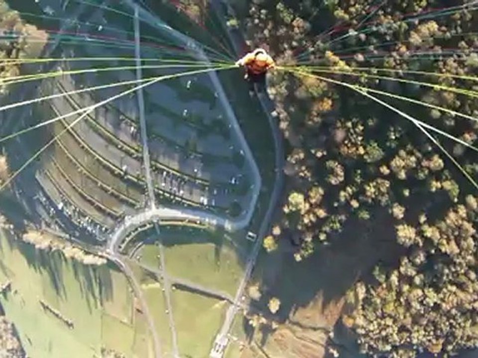 Vol en parapente depuis le Puy-de-Dôme (30/10/12)