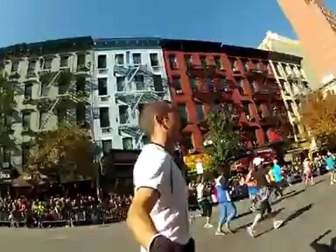 ING New York Marathon 2011 inside with GoPro HD Hero2