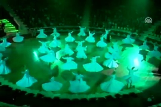 Mevlana'yı anma törenlerine yoğun ilgi