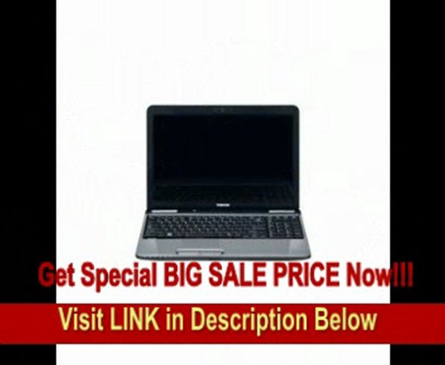 Toshiba Satellite L755-S5277 15.6 Notebook (2.0 GHz Intel Pentium B940 Processor, 4 GB RAM, 500 GB Hard Drive, DVD Super Multi Optical Drive, Windows 7 Home Premium 64-bit) Silver FOR SALE