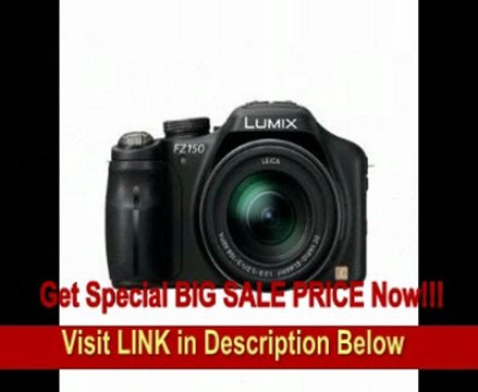 BEST PRICE Panasonic DMC-FZ150 Digital Camera (Black) With SSE Pro Lens Package: Includes - 0.45x High Definition Wide Angle Lens, 2x Telephoto Lens, 3 Piece Pro Filter Kit (UV,CPL,FLD), 8GB SDHC Memory Card, Soft Carrying Case and much more...