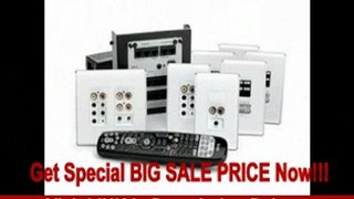 SPECIAL DISCOUNT On-Q AU5544-WH lyriQ Multi-Source 4 Zone Kit with Studio Keypads, White