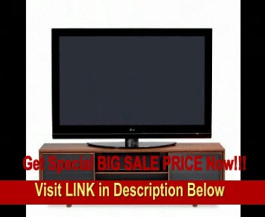 BDI Cirrus 8157 Double Wide Enclosed Cabinet - Natural Stained Cherry FOR SALE