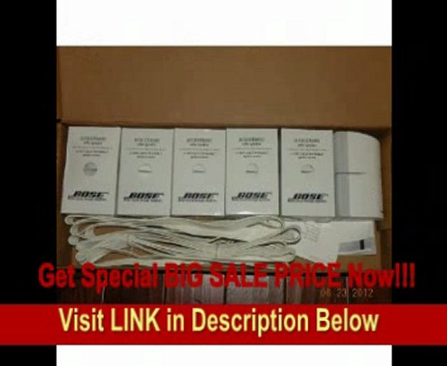 Bose Acoustimass 16 Series II Home Entertainment Speaker System (White) FOR SALE