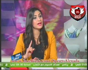 الجزء الاول الاعلاميه هبه ماهر فى صفحه الرياضه مع الناقد سعيد عبد السلام