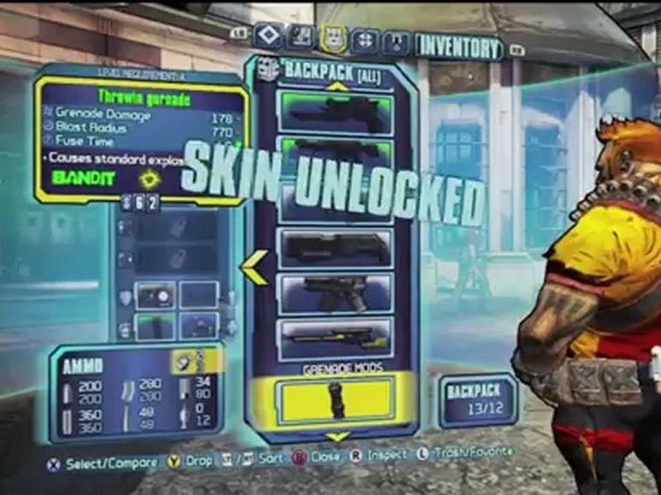 Free Halloween Skin for GunZerker - Borderlands 2