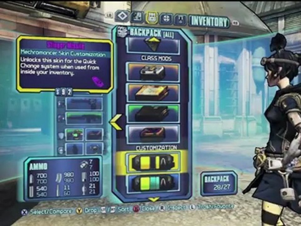 Free Halloween Skin for Mechromancer - Borderlands 2