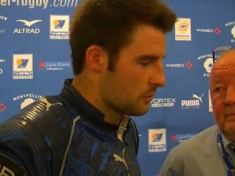 Interviews Après Montpellier Hérault Rugby - Mont de Marsan : 01/11/2012