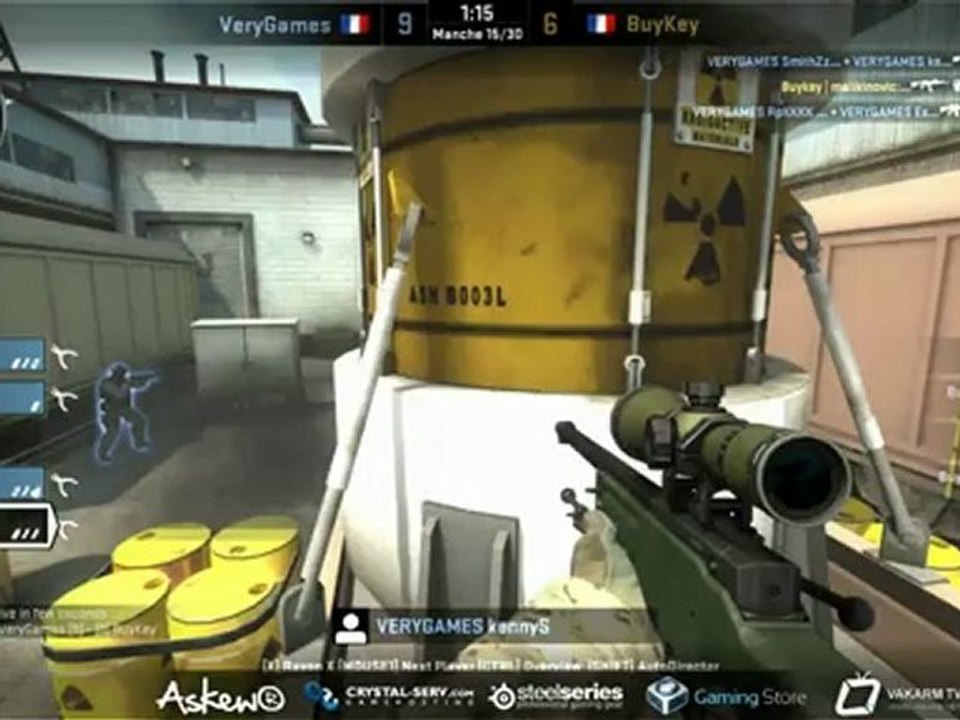 ESWC.fr 2012 - VeryGames vs BuyKey - train