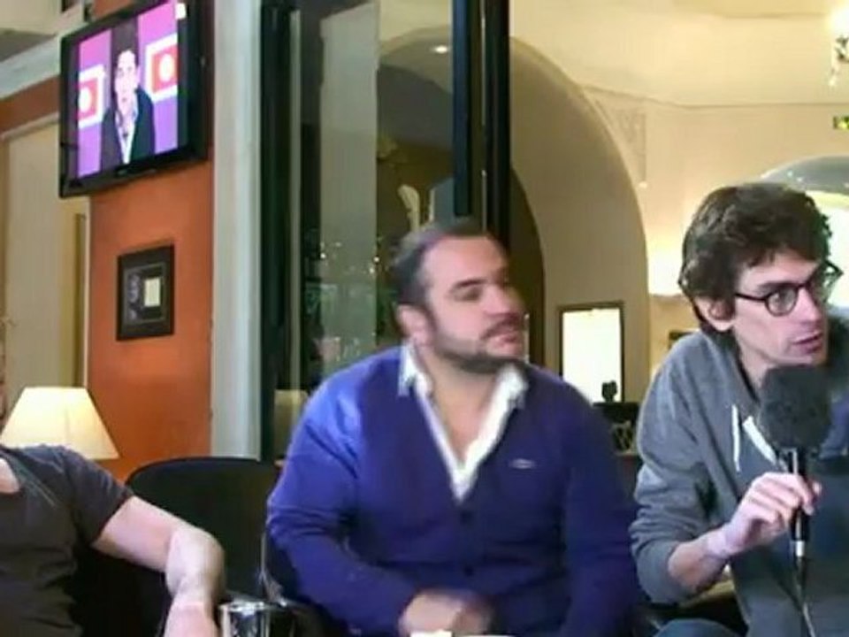 COMME DES FRERES (ITW Nîmes avec François-Xavier DEMAISON, Nicolas DUVAUCHELLE & Hugo GELIN)