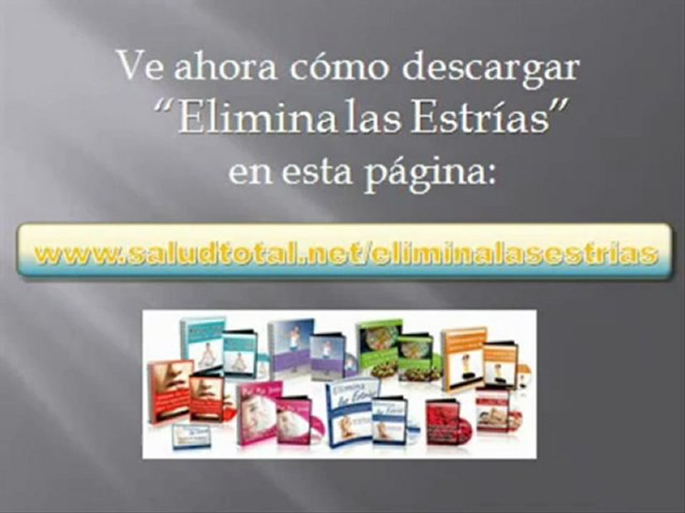 Elimina las Estrias, de Guillermo Montanari, ¿de verdad funciona?