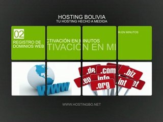 Hosting Bolivia - Alojamiento Web -  HostingBO.net