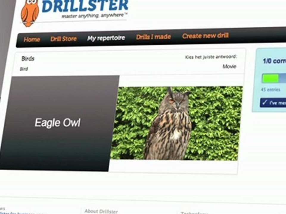 Drillster, leichter lernen, langer merken.