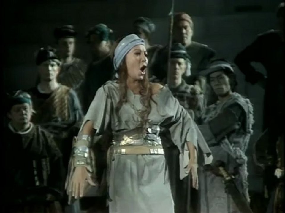 Attila / G.Verdi / Scene/  Cavatina , Odabella  '' Allor che i forti corrono''