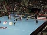 Allemagne -  Monténégro / Arrêt Mijatovic sur contre-attaque Gensheimer / Handball Qualifs Euro 2014