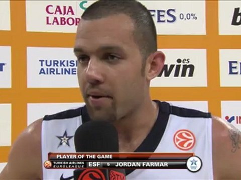 Player of the Game: Jordan Farmar, Anadolu Efes