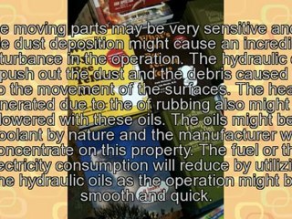 Hydraulic Oil Increases The Speed Of The Moving Part