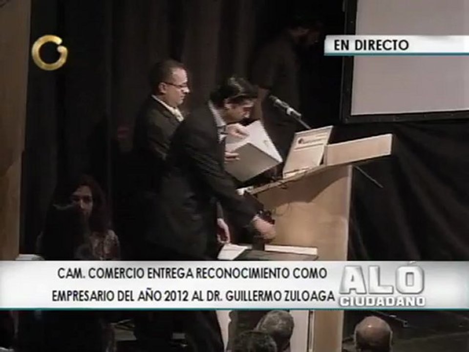 Galardonan a Guillermo Zuloaga como "Empresario del año" Vídeo