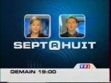 Bande Annonce De L'emission Sept a Huit Septembre 2000 TF1