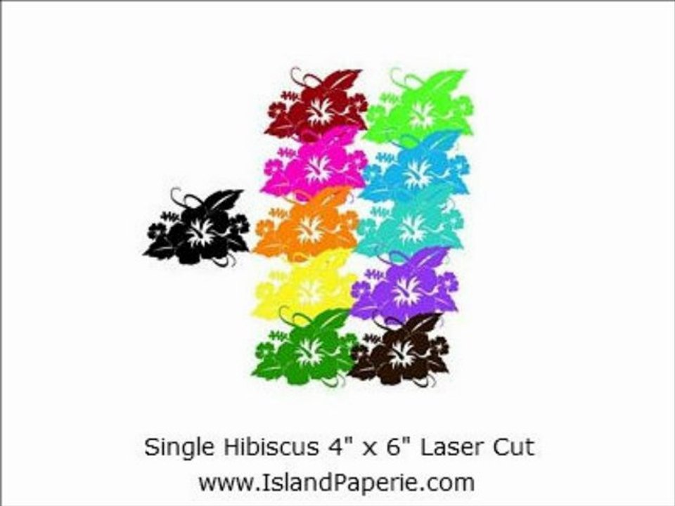 Scrapbook Materials - Laser Cuts At IslandPaperie.com