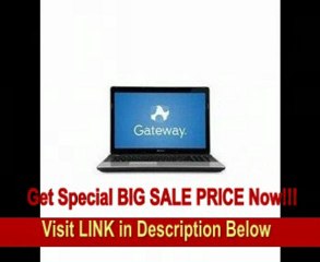 SPECIAL DISCOUNT Gateway NE56R13U 15.6, Intel Celeron, 4GB RAM, 320GB Hard Drive, Windows 7