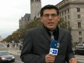 Informe a Cámara: Obama vuelve a la campaña en Wisconsin "inspirado" por la respuesta a "Sandy"