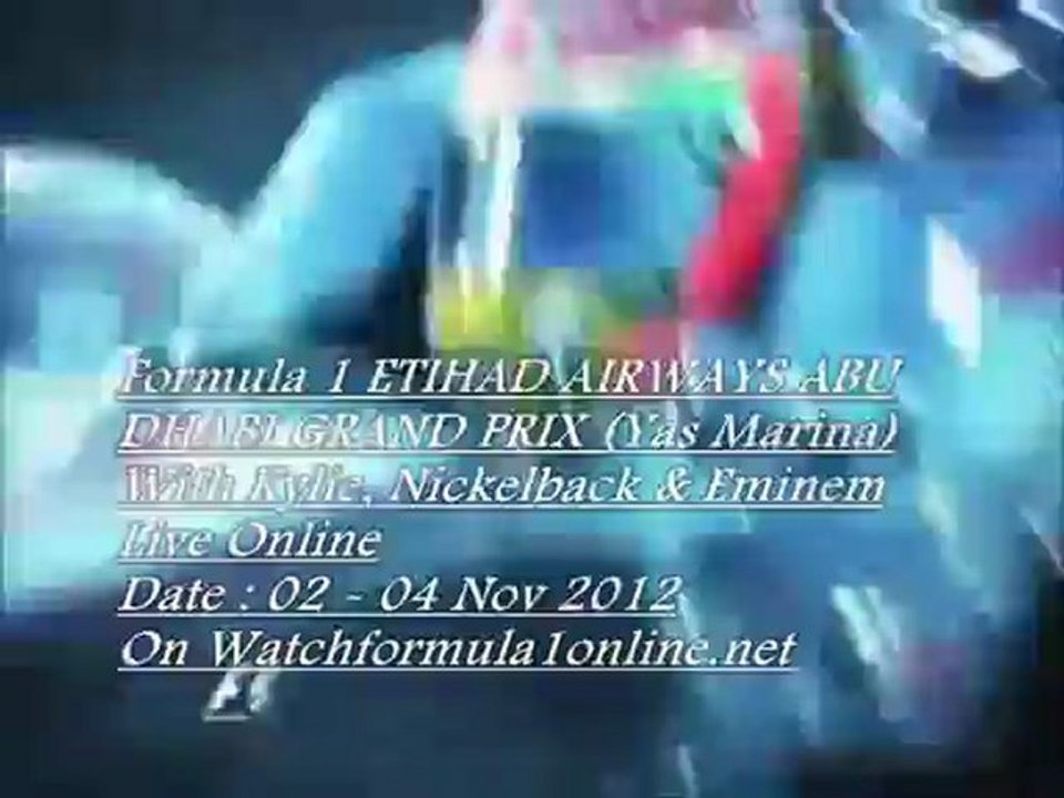 F1 Etihad Airways ABU DHABI GP Live Now