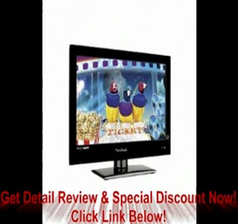 SPECIAL DISCOUNT ViewSonic VT1601LED - 16" Class ( 15.6" viewable ) LED-backlit LCD TV (VT1601LED) -