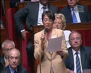 Question de Josette Pons à l'Assemblée Nationale