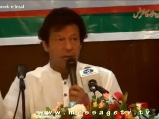 Imran Khan ... Views on Polarization in Islamic World and War on Terror (June 14, 2012)