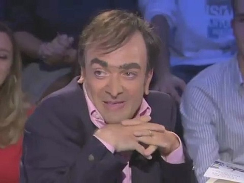 Jonathan Lambert en Eric Zemmour dans "On n'est pas couché"