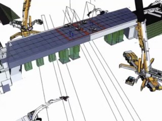Anzin. Démolition du Pont de la Bleuse Borne: les étapes clés
