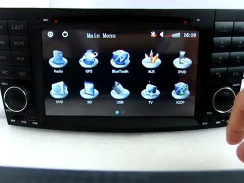 Mercedes Benz E Class W211 DVD GPS Navigation System