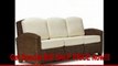 Home Styles 5401-61 Cabana Banana 3 Seat Sofa, Honey Oak Finish FOR SALE
