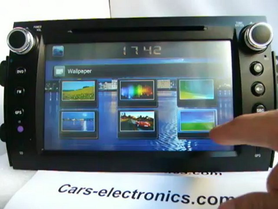 2 Din SX4 DVD unit - Suzuki SX4 DVD Player GPS Navigation