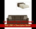 BEST BUY Simmons Chenille Chocolate Fabric Queen Size Sofa Sleeper