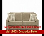 SPECIAL DISCOUNT Simmons Upholstery Bronze Micro Fiber Fabric Full Size Sofa Sleeper
