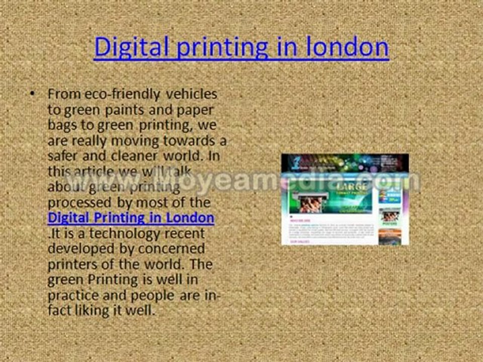 Green Printing A way towards Sustainable Development