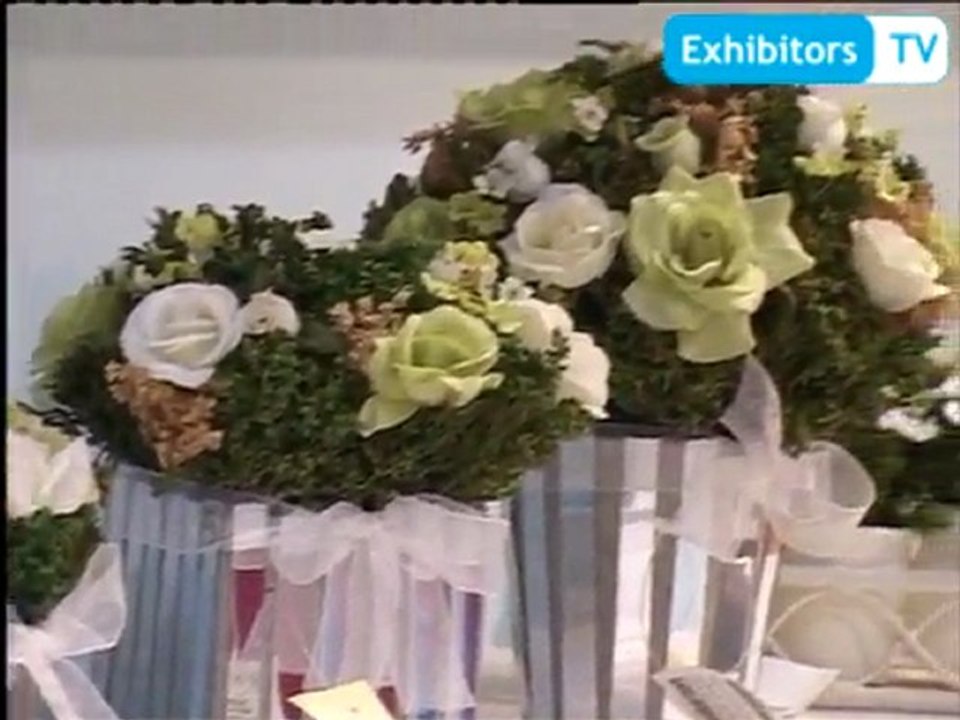 AMP Ceylon (Pvt) Ltd- Sri Lanka manufactures eye-catching artificial flowers and other home décor items (Exhibitors TV @ Expo Pakistan 2012)