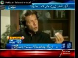 Imran Khan's interview with Aasma Shirazi in Faisla Awaam Ka on Dawn News (Oct 1, 2012)