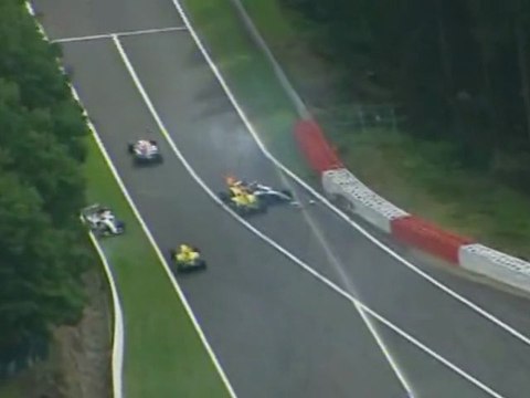 Formula 1 Belgium 2004 Crash Start