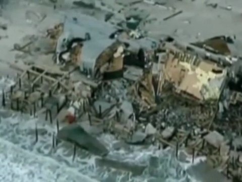 Devastación en Nueva Jersey y Nueva York por el huracán Sandy