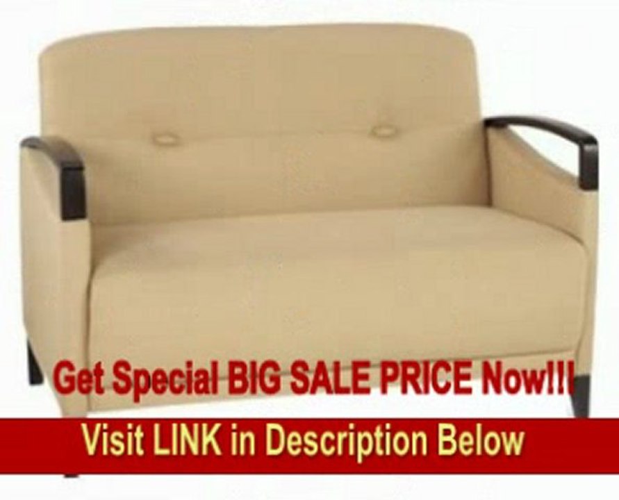 BEST PRICE Main Street Loveseat by Avenue Six (Woven Wheat) (32.5H x 49.5W x 31D)