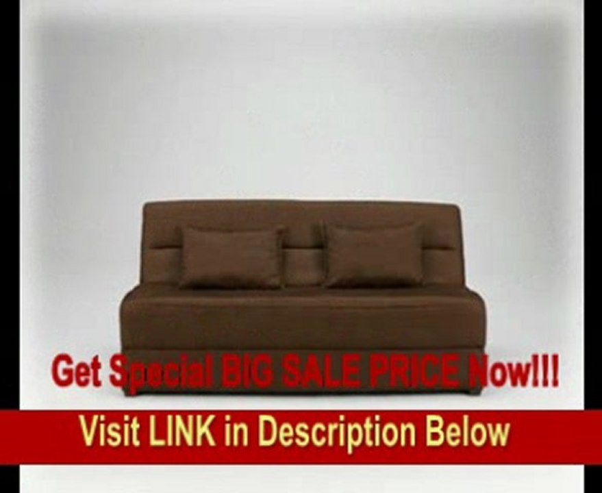 BEST BUY Novelty Cafe Brown Flip Flop Storage Sleeper Sofa by Ashley